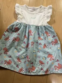 アリエルワンピース　ドレス　新品　90cm