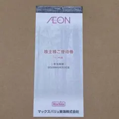 フジ 株主優待券 60枚 有効期限2026年6月30日 イオン マックスバリュ
