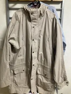 L.L.Bean フード付きマウンテンパーカー Lサイズ ベージュ