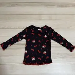 バースデイ　フタフタ　キティ　ロンT 80