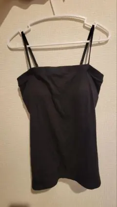 GUブラフィールリブチューブトップ