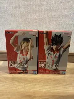 【送料無料】ハイキュー!! ポージングフィギュア 孤爪研磨 黒尾鉄朗 2体セット