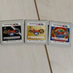 妖怪ウォッチ 元祖　本家　真打　3DS ソフト 3本セット