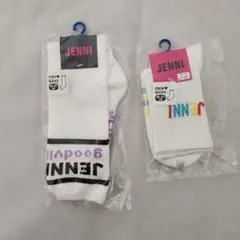 JENNI ハイソックスとクルーソックスセット 19-21cm　新品未使用