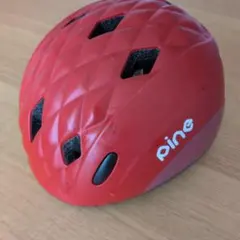 OGK KABUTO Pine 子ども用ヘルメット レッド 47㌢〜51㌢