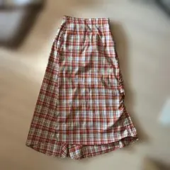 styling/ チェック柄 フレアスカートのサムネイル