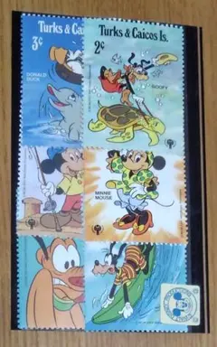 ディズニー　切手？　6枚セット