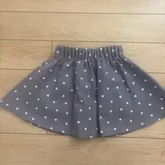 グローバルワーク　ハート柄 スカート 100cm