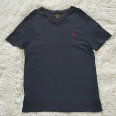 VネックポロラルフローレンメンズTシャツPOLORalphLaurenネイビー