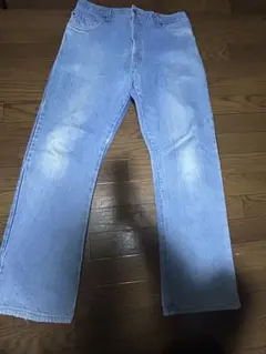 古着09Levi's ライトブルー ストレートジーンズ