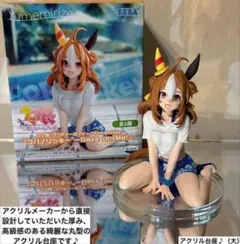 ウマ娘 Yumemirize コパノリッキー フィギュア用アクリル台座　①