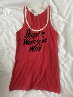 Diesel Worn to be Wild タンクトップ