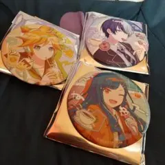 3個セット プロセカ グリッター缶バッジコレクションA