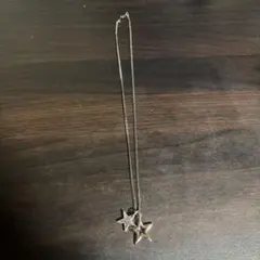 星型ペンダント シルバーネックレス