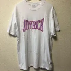 【美品】 JOY RICH Tシャツ XL ジョイリッチ ロゴ 白のサムネイル