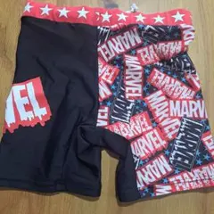 MARVEL キッズ水着 黒/赤　120センチ