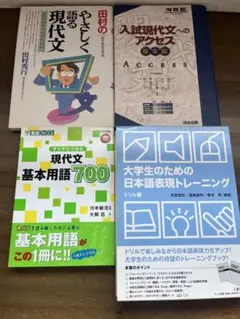 現代文学習教材4冊セット