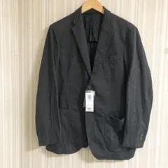 【新品】UNIQLO　ドライイージージャケット　ストレッチ　ダークグレー　L
