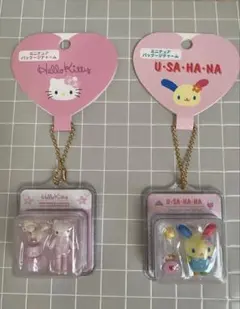 サンリオ ミニチュアパッケージチャーム　キティ　ウサハナ