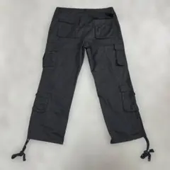[新品]NVFelix カーゴパンツ ダークグレー テック系 Y2K ストリート