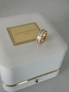 BOUCHERON キャトルリング　ホワイトセラミック　51号のサムネイル