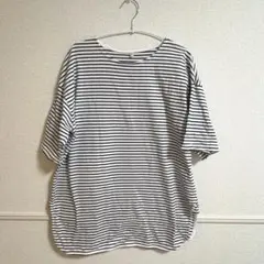 coca オーバーサイズTシャツ　ボーダー