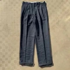 y2k 90s Calvin Klein ネイビーワイドスラックスデッドストック