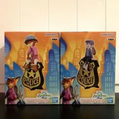 Zootopia2 ニック ジュディ モニタートップフィギュア
