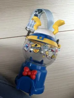 ドナルドダック ガチャガチャ型キャラクターグッズ　スナックケース　パルパルーザ