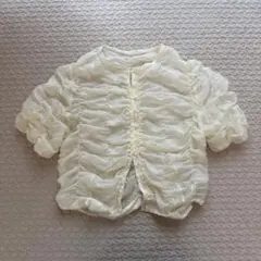 B kastane シャーリングシアーカーディガン ブラウスのサムネイル