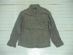106958 イーブンリバー　作業服　ジップアップジャケット　カーキ　Lのサムネイル