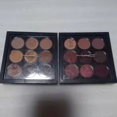 MAC スモールアイシャドウ×9 アンバー バーガンディタイムズナイン