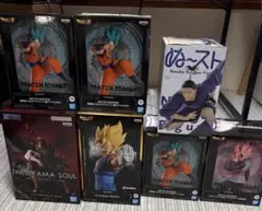 プライズフィギュアまとめ売り ワンピース ドラゴンボール　7個セット
