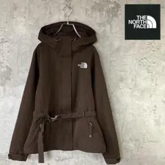 ザノースフェイス　マウンテンパーカー　厚手　中綿　ジャケット　茶色　レディースS