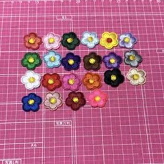 A-Y-K様専用 アイロン　ワッペン　小花カラフル