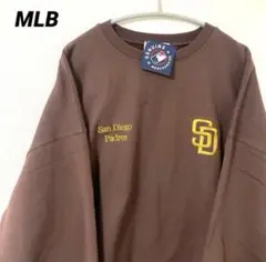 サンディエゴ・パドレス　トレーナー　スウェット　別注　刺繍ロゴ　MLBのサムネイル