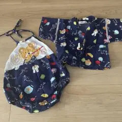 ベビー甚平 80 ロンパース