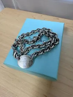 ティファニー　リターントゥオーバルタグ　ネックレス