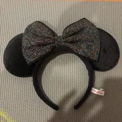 ミニーマウス カチューシャ 黒