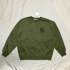 RODEO CROWNS カジュアル スウェット ロゴ刺繍 カーキ FREE