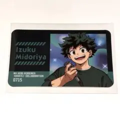 僕のヒーローアカデミア カラオケの鉄人 コラボルーム特典 会員証