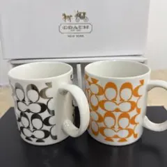 COACH マグカップ ペアセット
