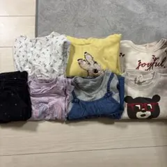 子供服 まとめ売り 7点セット 長袖 秋冬服 110cm
