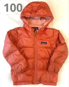 patagonia ダウンジャケット 4T ピンク100