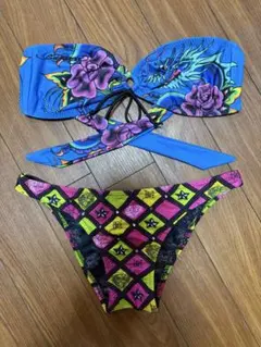 p*!様 Ed Hardy ビキニ セパレート水着 ラインストーン　エド・ハーデ p*!様 Ed Hardy ビキニ セパレート水着 ラインストーン エド・ハーデ