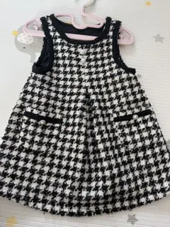 apres les cours マシェリ　ツイードジャンパースカート