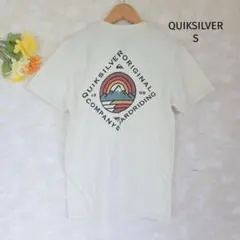 クイックシルバー QUIKSILVER バックプリントT シャツ【S】マウンテンのサムネイル