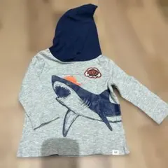 baby GAP フード付きシャークTシャツ 12-18ヶ月　80 男の子　サメ