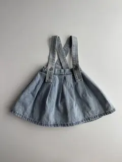 aladin kids サスペンダーデニムスカート M(90)