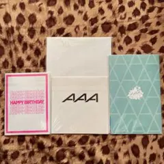 AAA バースデーカード ファンクラブ